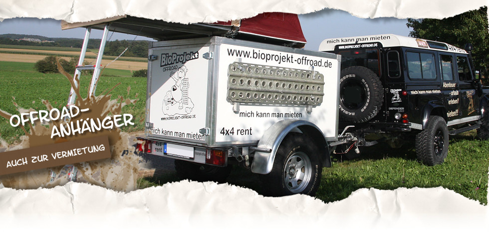 BioProjekt-Offroad - Offroad-Anhänger